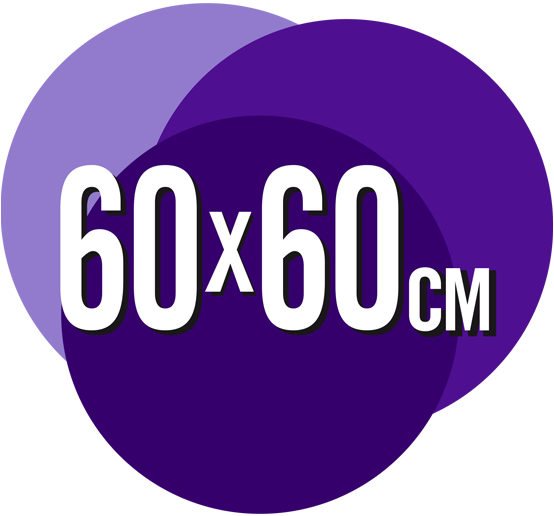 60 x 60 cm
